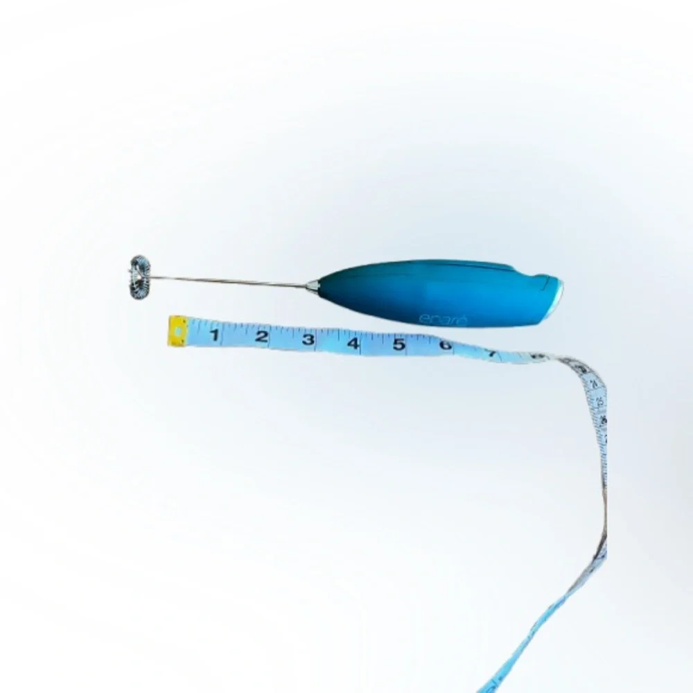 Blue Handheld Milk Frother